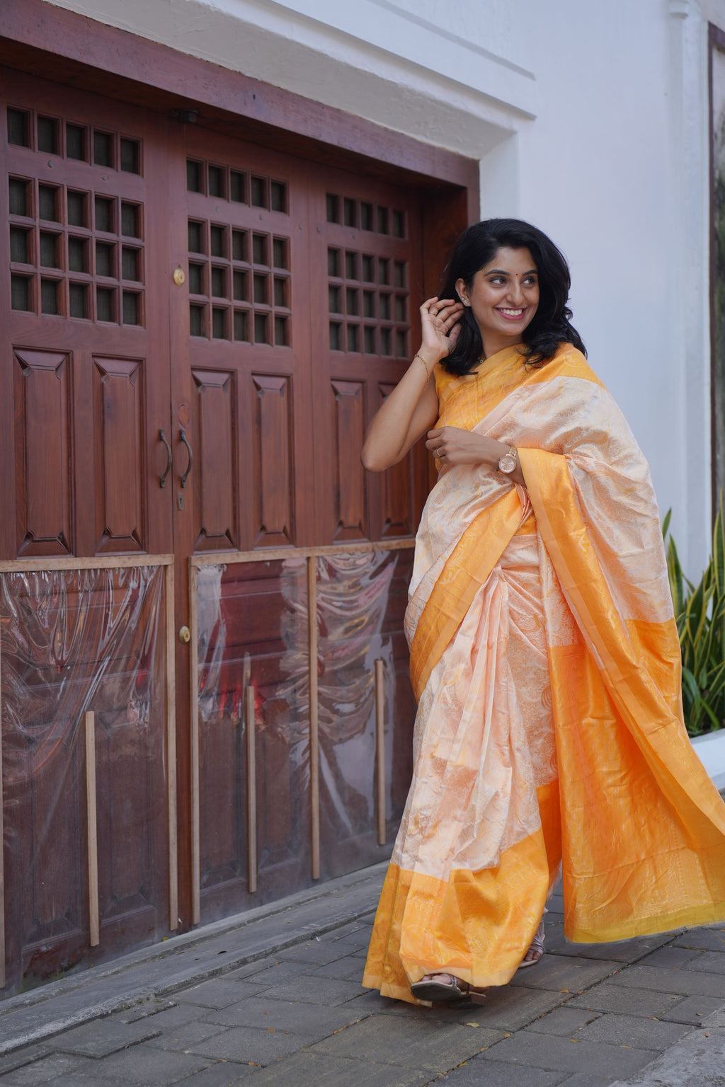 Brocade Silk Festive Saree