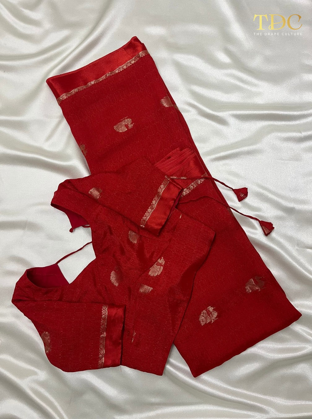 Soft Viscose Khadi Silk Jacquard Partywear Saree