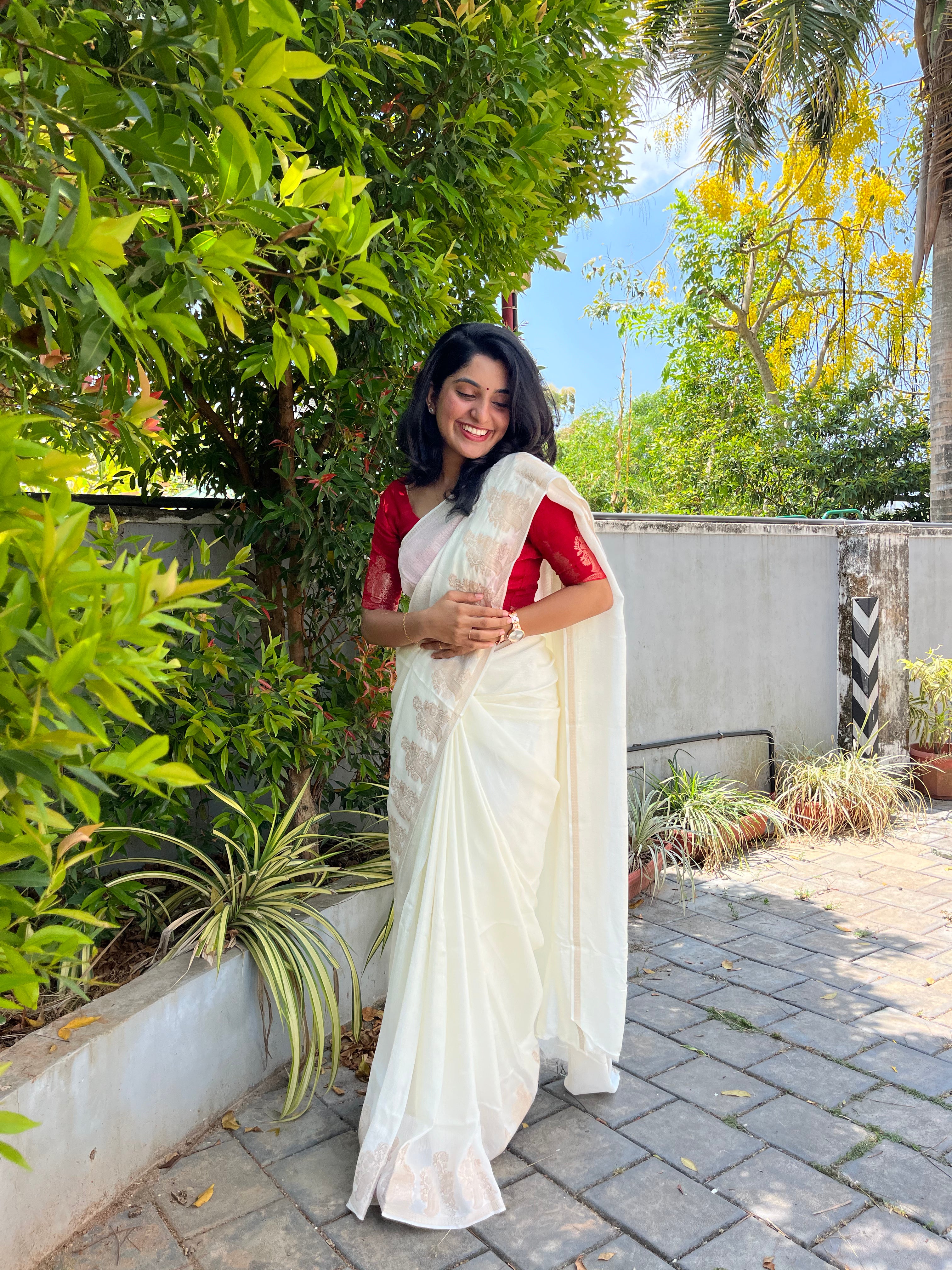 Soft Viscose Khadi Silk Jacquard Saree