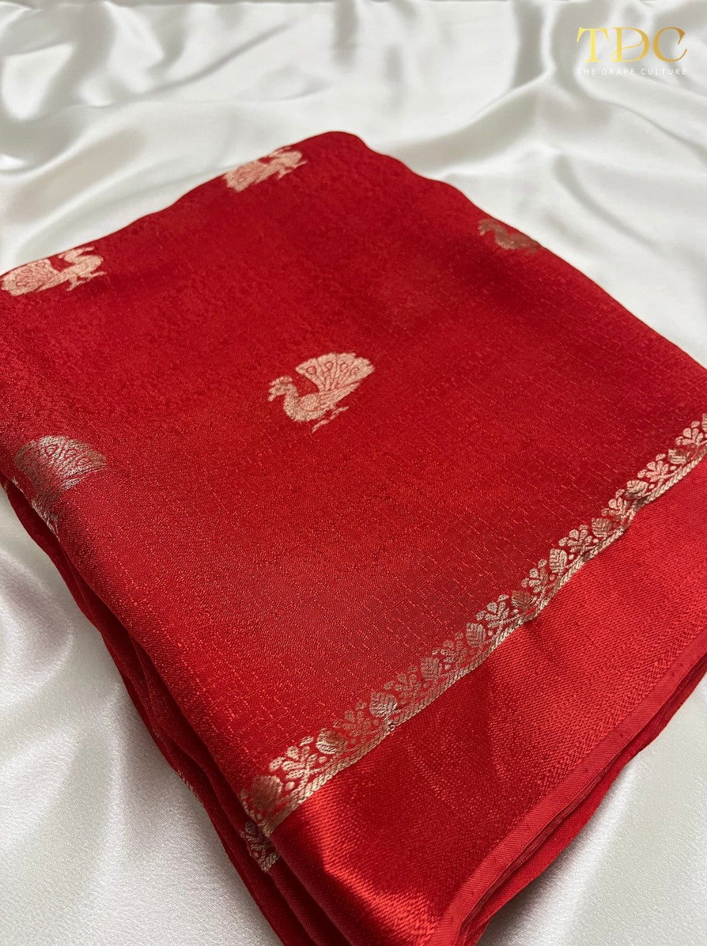 Soft Viscose Khadi Silk Jacquard Partywear Saree